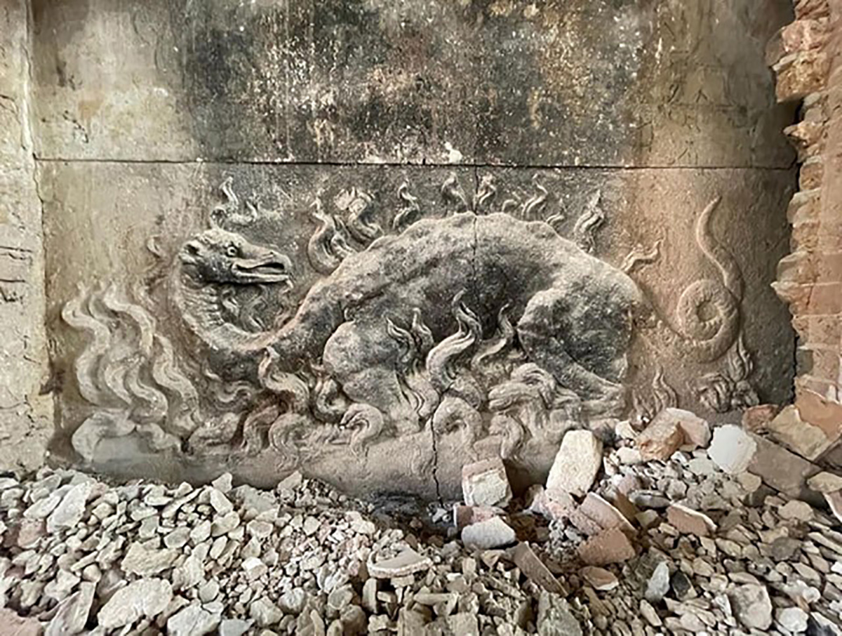 Palazzo Grimani, Salamandra